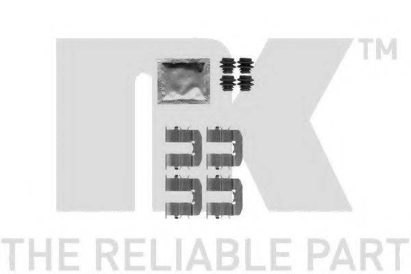 Комплектующие, колодки дискового тормоза NK 79341814