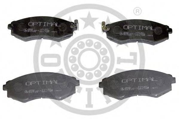 OPTIMAL 10130 Комплект тормозных колодок, дисковый тормоз