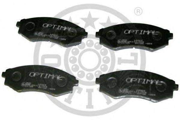 OPTIMAL 12063 Комплект тормозных колодок, дисковый тормоз