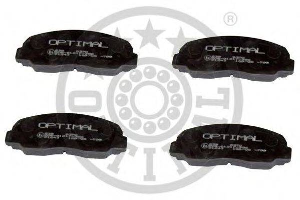 OPTIMAL 9370 Комплект тормозных колодок, дисковый тормоз