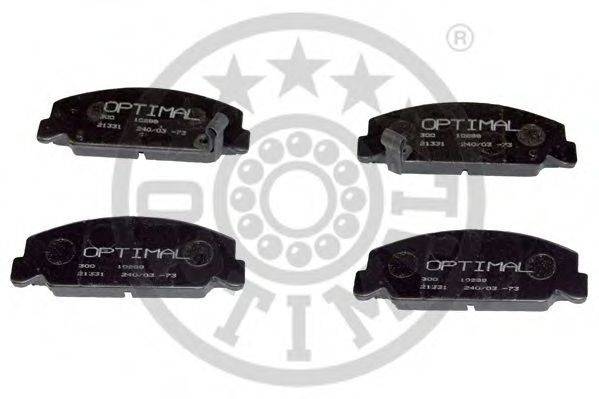 OPTIMAL 9374 Комплект тормозных колодок, дисковый тормоз