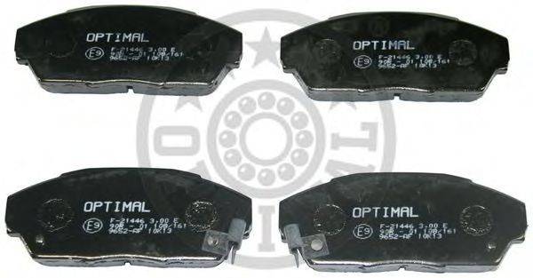 OPTIMAL 9652 Комплект тормозных колодок, дисковый тормоз