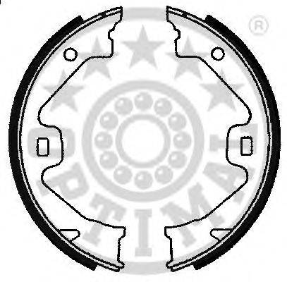 Комплект тормозных колодок OPTIMAL BB-7237