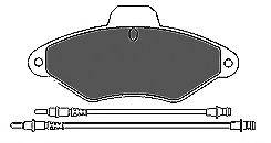 MAPCO 6373 Комплект тормозных колодок, дисковый тормоз