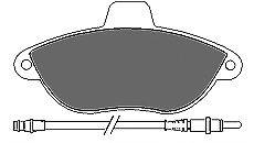 MAPCO 6475 Комплект тормозных колодок, дисковый тормоз