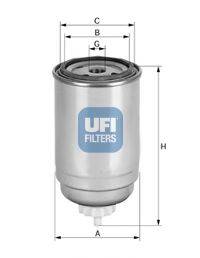 UFI 2433300 Топливный фильтр