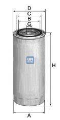 UFI 2440600 Топливный фильтр