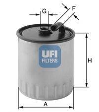 UFI 2442900 Топливный фильтр