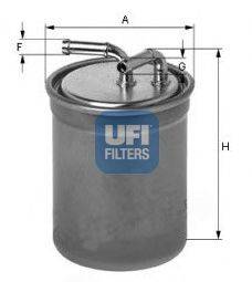 UFI 2443700 Топливный фильтр