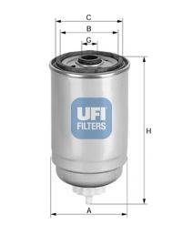 UFI 2452600 Топливный фильтр