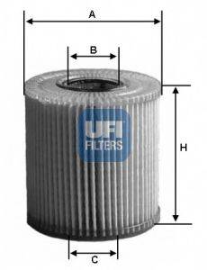 UFI 2500100 Масляный фильтр