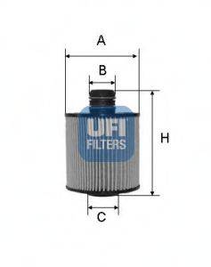 UFI 2508300 Масляный фильтр