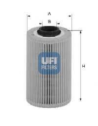 UFI 2601800 Топливный фильтр