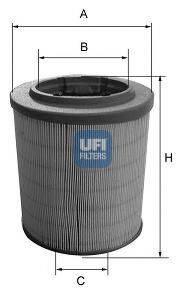 UFI 2762800 Воздушный фильтр