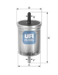 UFI 3151300 Топливный фильтр