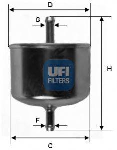 UFI 3152800 Топливный фильтр