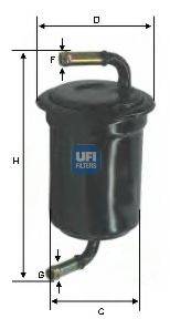 UFI 3153300 Топливный фильтр