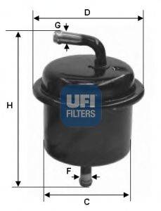 UFI 3154300 Топливный фильтр