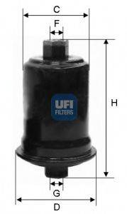 UFI 3155600 Топливный фильтр