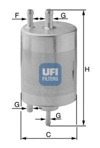 UFI 3183400 Топливный фильтр
