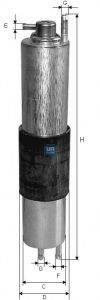 UFI 3184700 Топливный фильтр