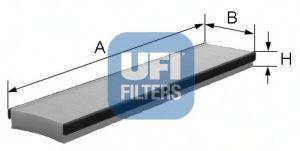 UFI 5301600 Фильтр, воздух во внутренном пространстве
