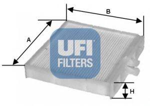 UFI 5309000 Фильтр, воздух во внутренном пространстве