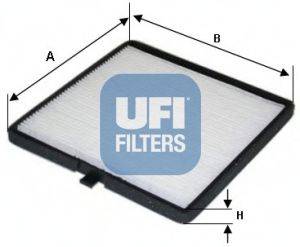 UFI 5311600 Фильтр, воздух во внутренном пространстве