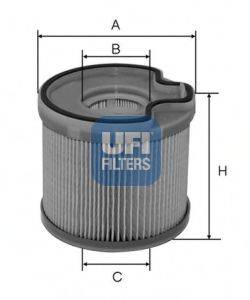 UFI 2669100 Топливный фильтр