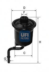 UFI 3192700 Топливный фильтр