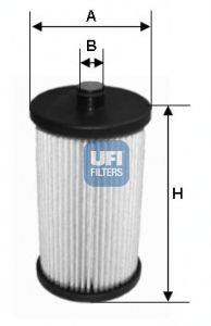 UFI 2605700 Топливный фильтр