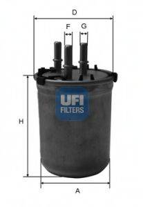 UFI 2403300 Топливный фильтр