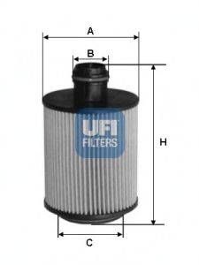 UFI 2509300 Масляный фильтр
