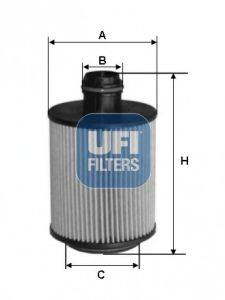 UFI 2508800 Масляный фильтр