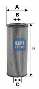 Масляний фільтр UFI 25.131.00