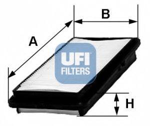 Воздушный фильтр UFI 30.327.00