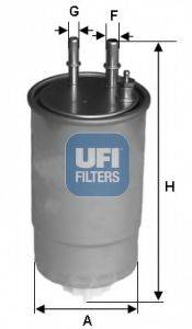 UFI 24ONE0B Топливный фильтр