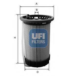 Паливний фільтр UFI 26.065.00