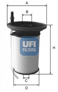 UFI 2605200 Топливный фильтр