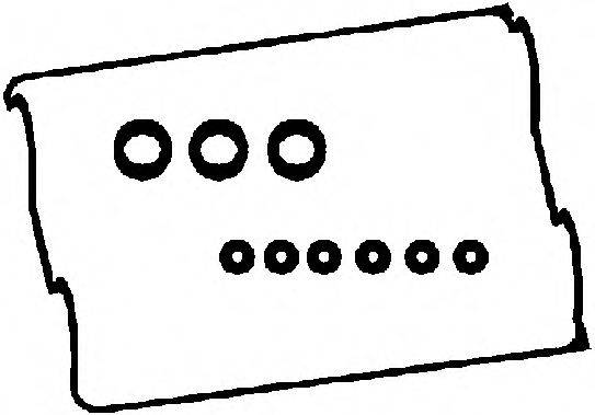 Прокладка, кришка головки циліндра CORTECO 440161P