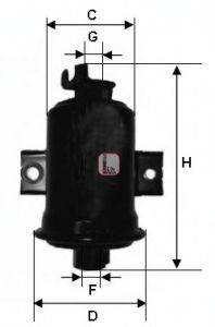 SOFIMA S1560B Топливный фильтр