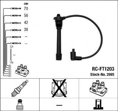 NGK 2995 Комплект проводов зажигания