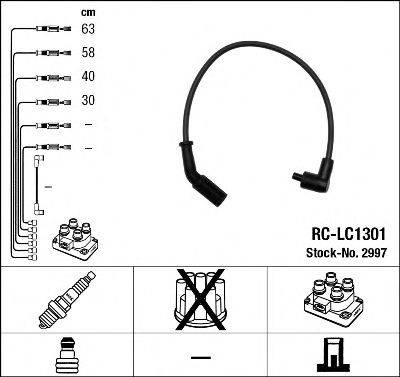 NGK 2997 Комплект проводов зажигания