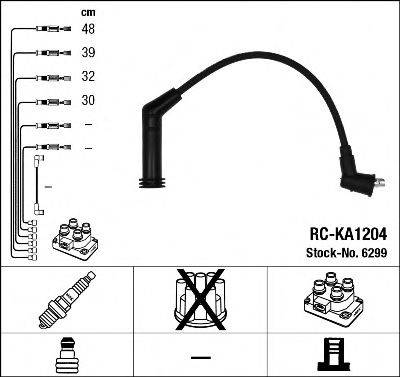 NGK 6299 Комплект проводов зажигания