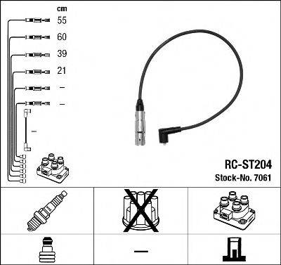 NGK 7061 Комплект проводов зажигания
