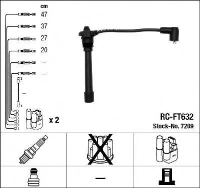 Комплект проводов зажигания NGK 7209
