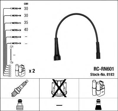 NGK 8183 Комплект проводов зажигания