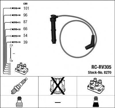 NGK 8270 Комплект проводов зажигания