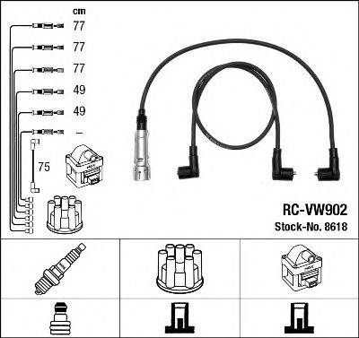 NGK 8618 Комплект проводов зажигания