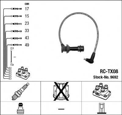 Комплект проводов зажигания NGK 9692
